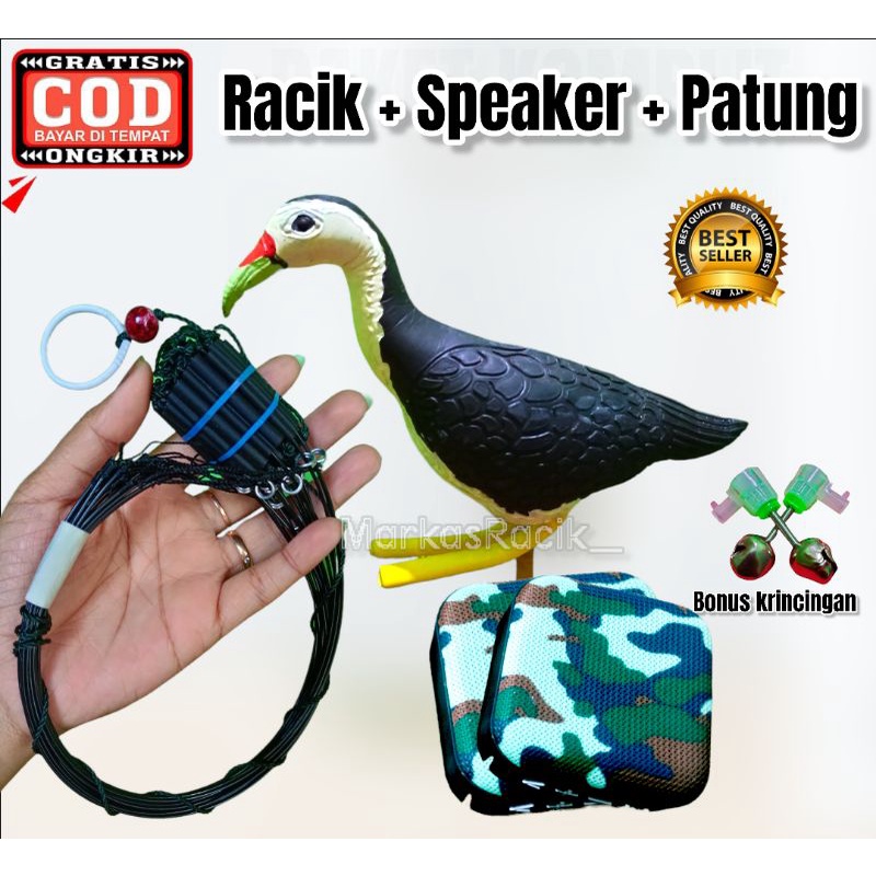 Racik ruak2 gantung - jerat burung ruak2 - jontrot - sepaket murah