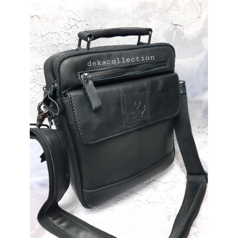 TAS SELEMPANG PRIA KULIT ASLI ORIGINAL ZZNICK