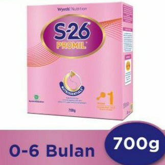 Susu S-26 PROMIL tahap 1 susu bayi usia 0-6 bulan 700gr.