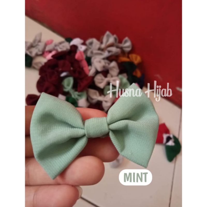 [HUSNA HIJAB] SOUVENIR Bros Pita Kecil Ecer Bahan Wolfis / Bros Pita