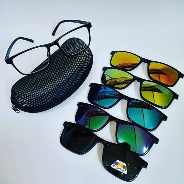 Kacamata Minus Clip On Model Kotak