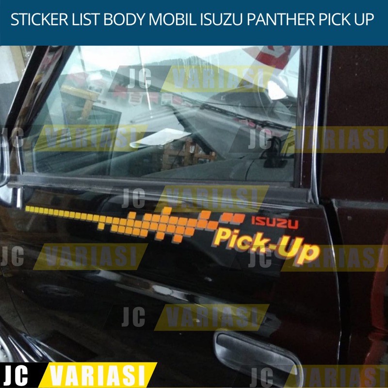 STICKER MOBIL/STIKER MOBIL/STICKER BODY MOBIL/LIST BODY MOBIL ISUZU PANTHER PICK UP