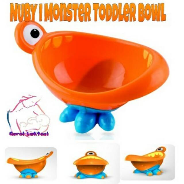 NUBY i monster toddler bowl