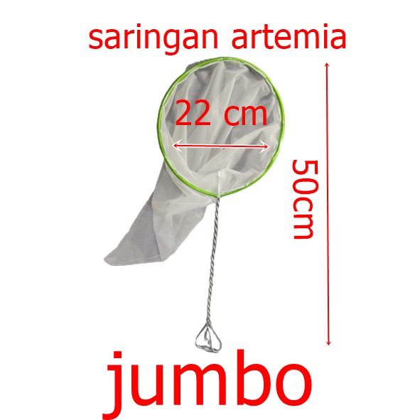 saringan JUMBO ARTEMIA  Kutu Air serokan Seser Kutir ncu