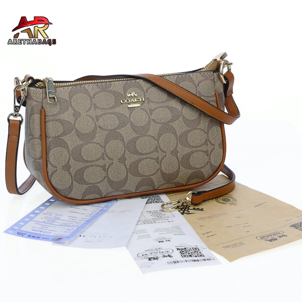 BEST SELLER // TAS C0ACH SIGNATURE CANVAS 8 VARIAN UK 22X14