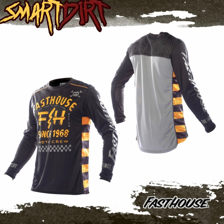 JERSEY FASTHOUSE BLACK AMBER ORIGINAL JERSEY CROSS FASTHOUSE ORIGINAL