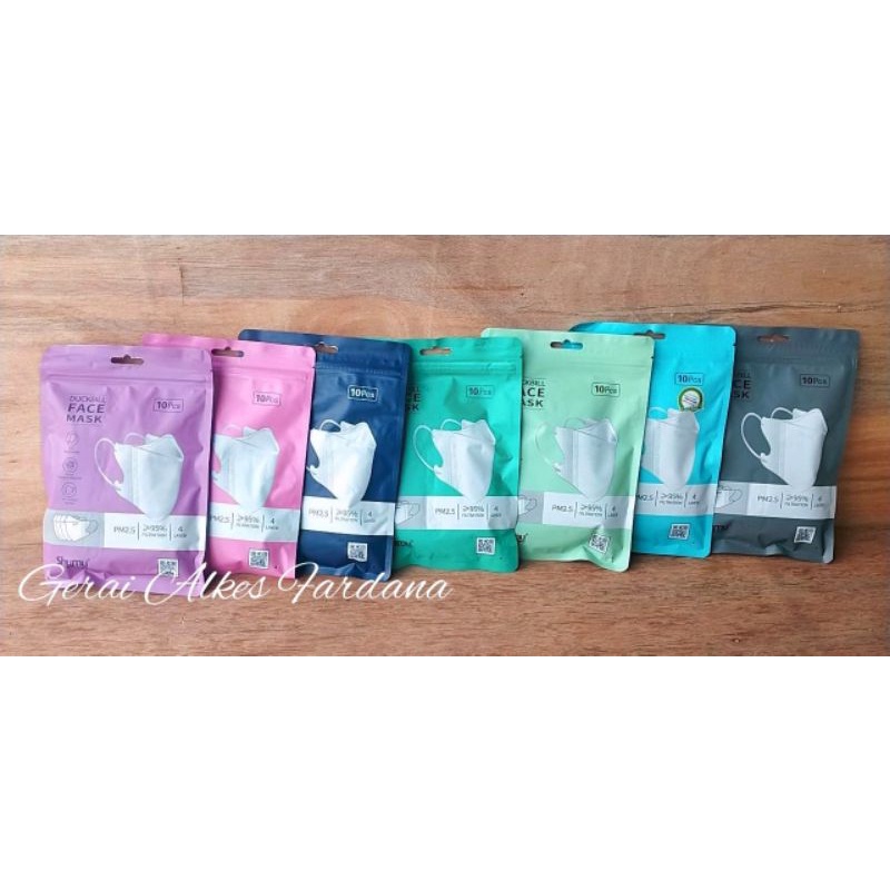 Masker Duckbill Shumu isi 10pcs free Konektor