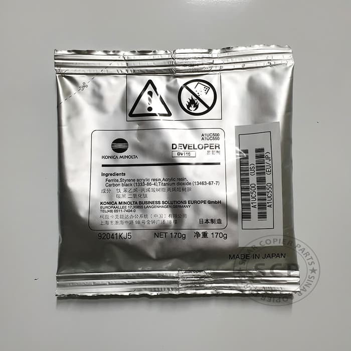 DEVELOPER KONICA MINOLTA BIZHUB 164