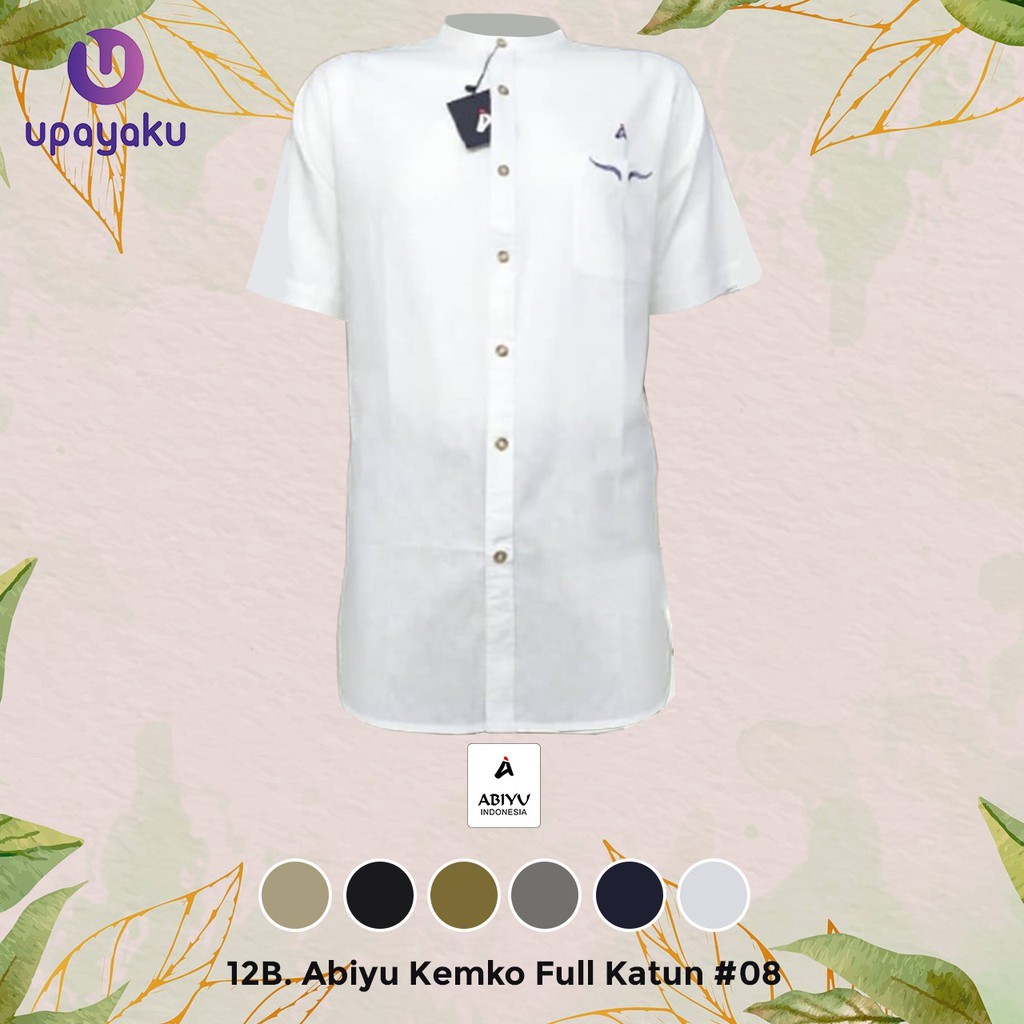 Baju Muslim Abiyu - 12B Kemko Full Katun 08
