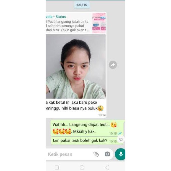 

Terbaik ECER KRIM MALAM MARWAH KLINIK / LABEL BIRUqlt...