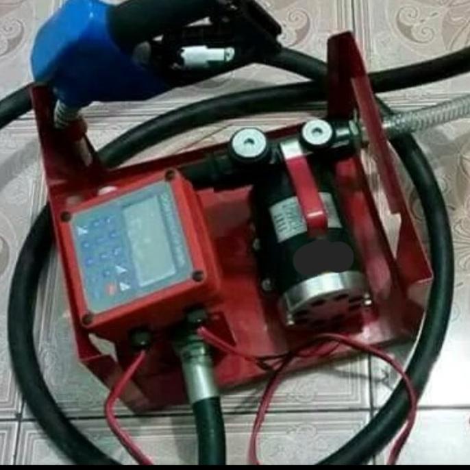 Paket Flowmeter Flow Meter Digital Pompa Transfer BBM SOLAR