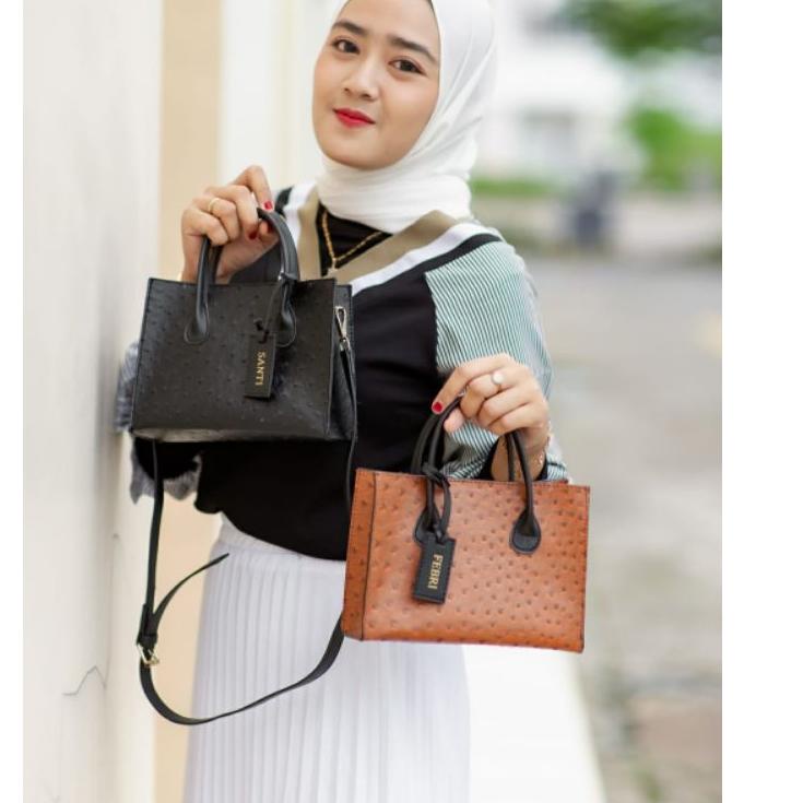 New stokk | 96G0N SELINA CLUTH BROWN |Terlaku.