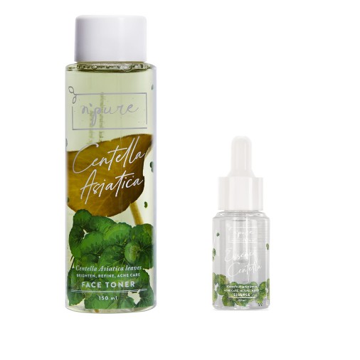 Npure Paket Face Toner + Essence Cica Series (Acne Series)/BPOM/ORIGINAL