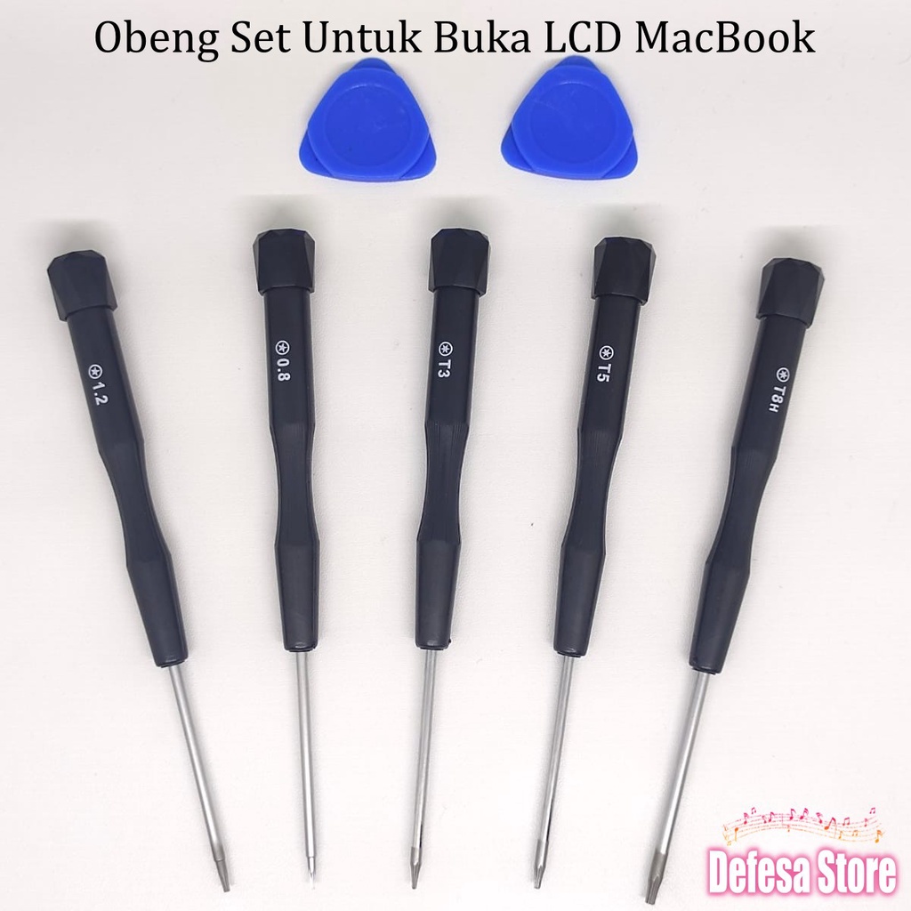 Obeng Pembuka MacBook Pro Air Set Buka LCD