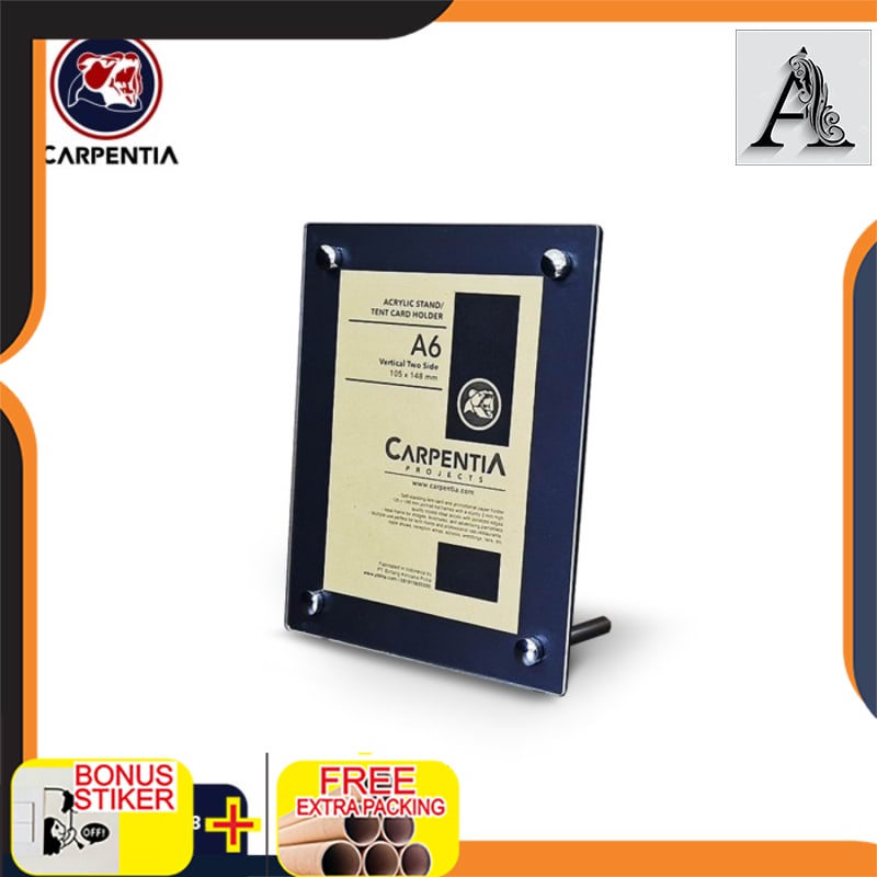 

Promo Acrylic Photo Frame Table Top - Bingkai Foto Akrilik Meja - A6 Hitam