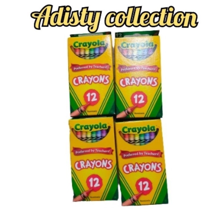 

Crayon Crayola 12 warna nontoxic