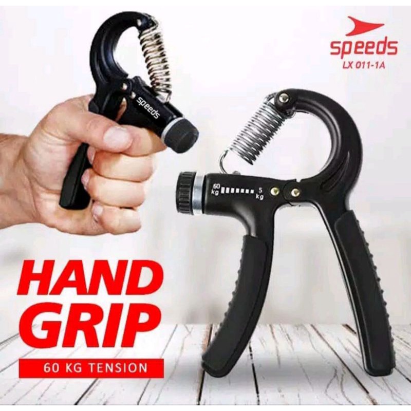 [366SP] HAND GRIP/HANDGRIP ADJUSTABLE 5-60 KG ALAT LATIHAN OTOT/PENGUAT TANGAN