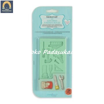 

Alat Kue Kitchen Craft Cetakan Fondant Motif Perkakas
