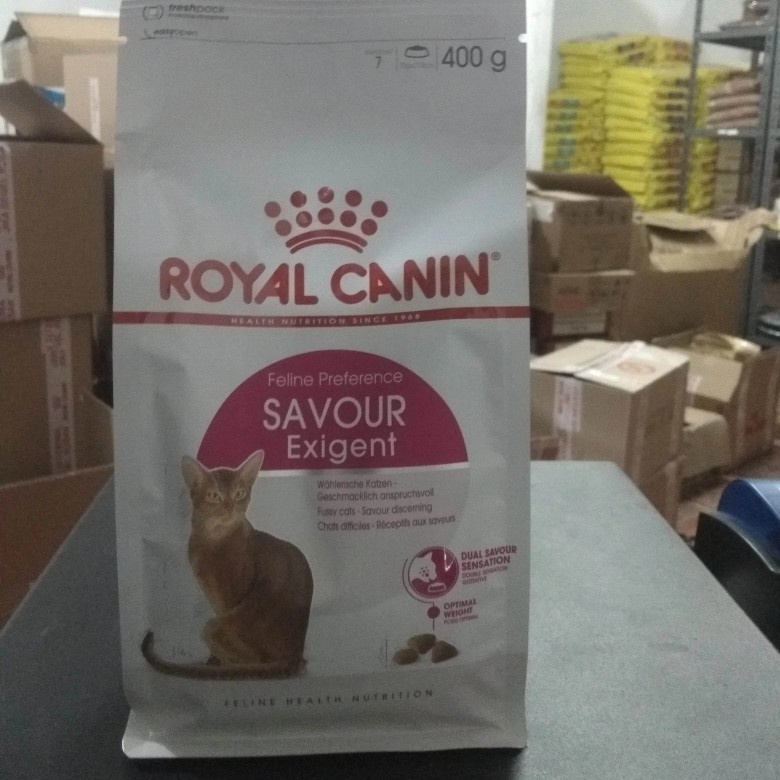 Royal canin Savour Exigent 400 gr makanan kucing 400gr