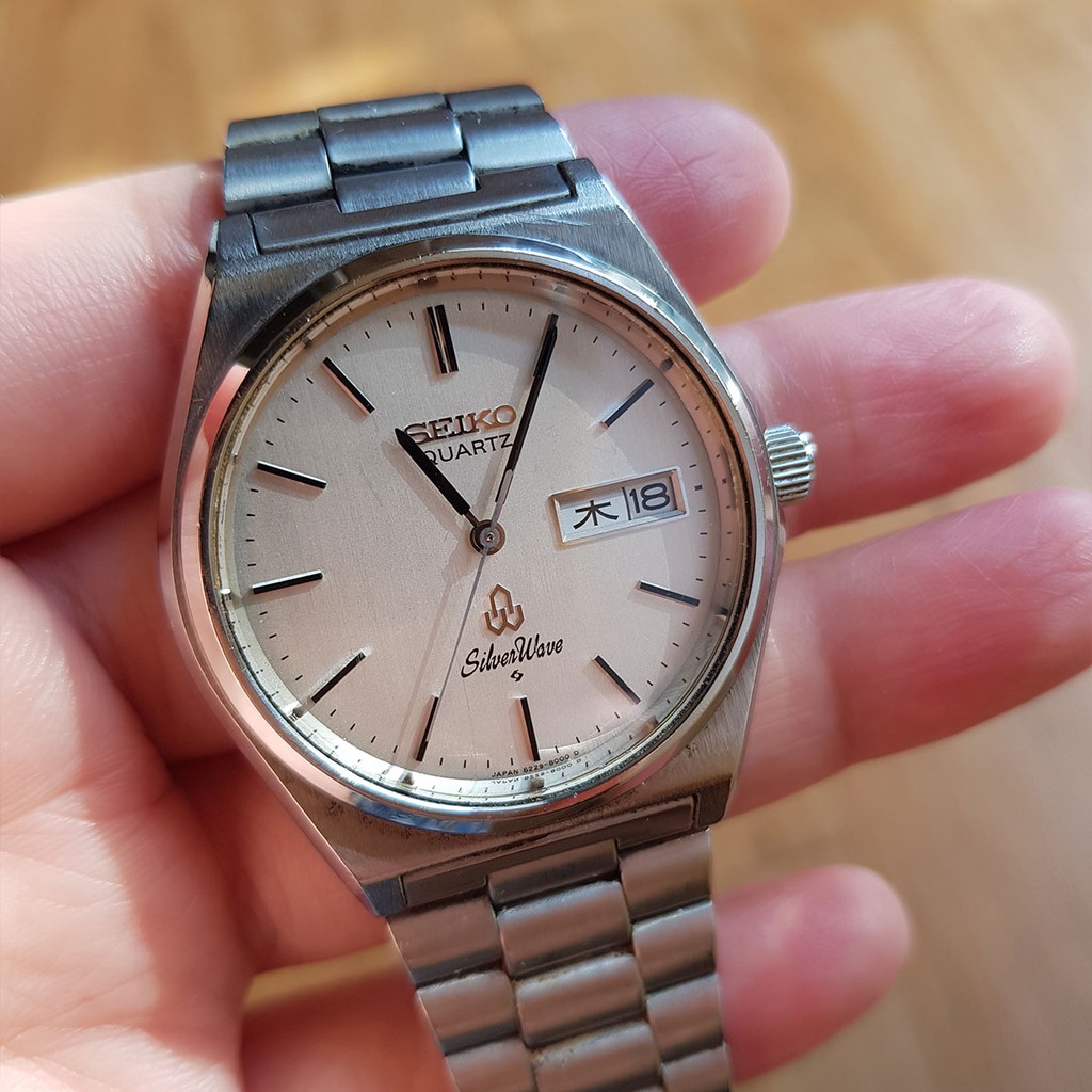 Jual Jam Tangan Seiko SilverWave Silver 8229-8000 Indonesia|Shopee Indonesia