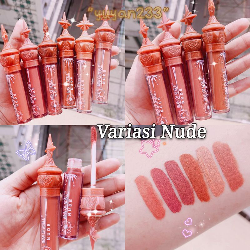 PROMO PER6PCS!!!LIP GLOSS MATTE COLOR IMAN OF NOBLE 6170