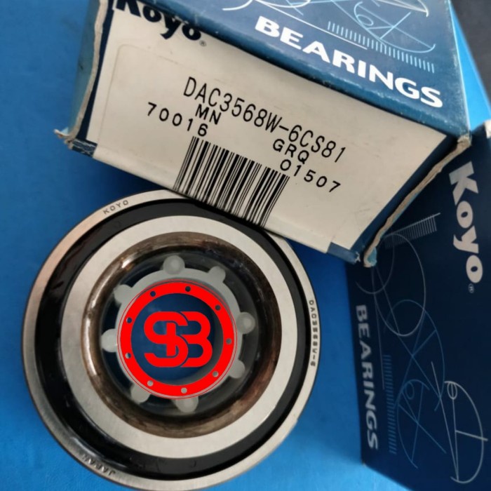 Bearing Roda depan STARLET DAC3568 W KOYO JAPAN ORIGINAL