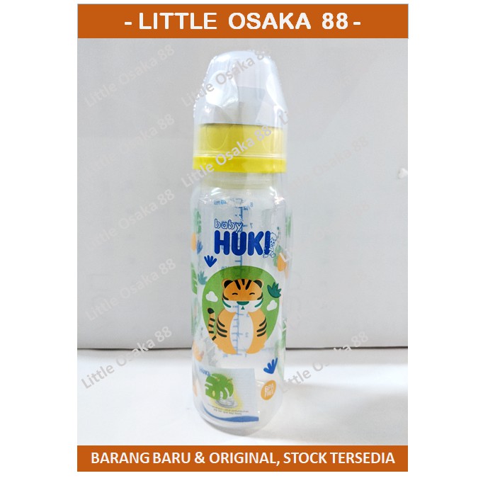 Botol Susu Bayi HUKI Orthodontik Slim Neck BPA Free 240 ml