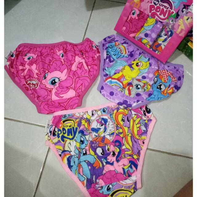 Celana dalem little pony