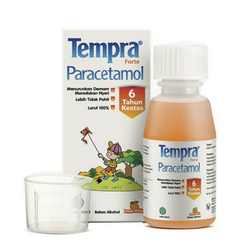 TEMPRA FORTE 60 ML Rasa Jeruk