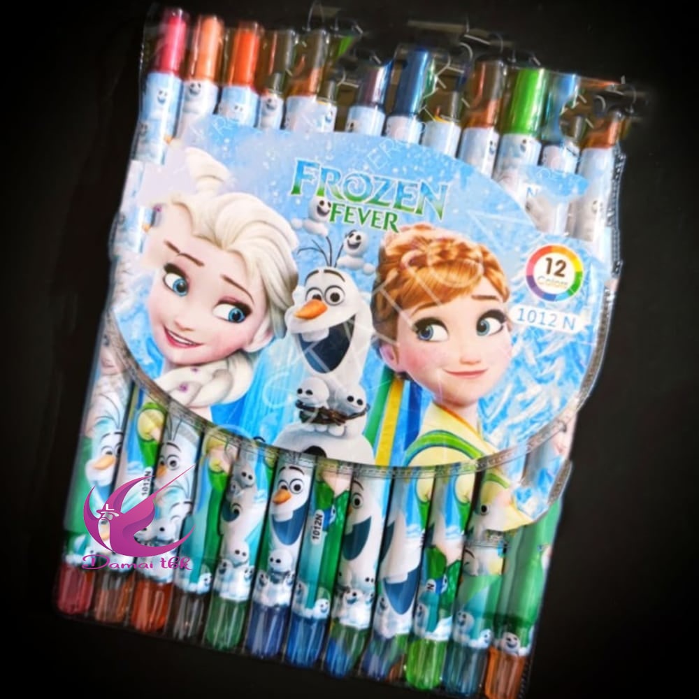 

Krayon putar frozen 12 warna 1012N