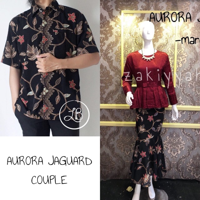 KEBAYA JAGUARD COUPLE / KEBAYA TUNANGAN / KEBAYA MODERN