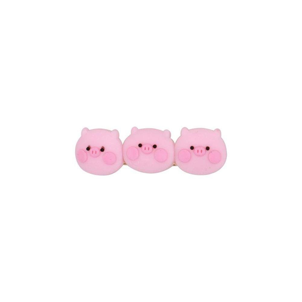 TOP for Women Girl Side Clip Cute Hairpins Hair Clip Hair Accessories Pink 2021 New Pig Bangs Clip