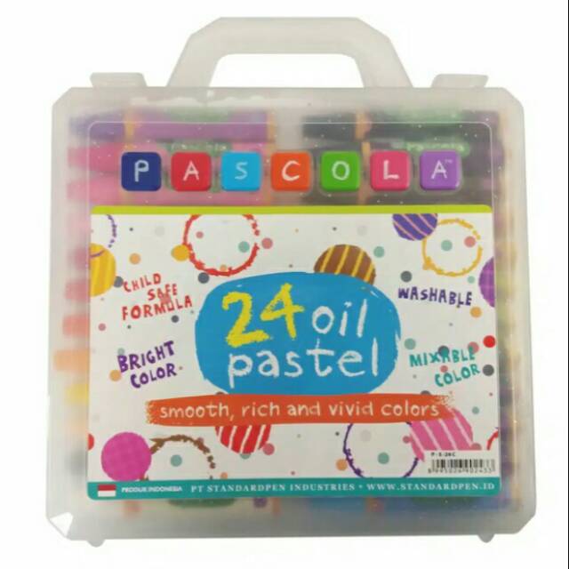 

Oil Pastel Pascola 24 warna