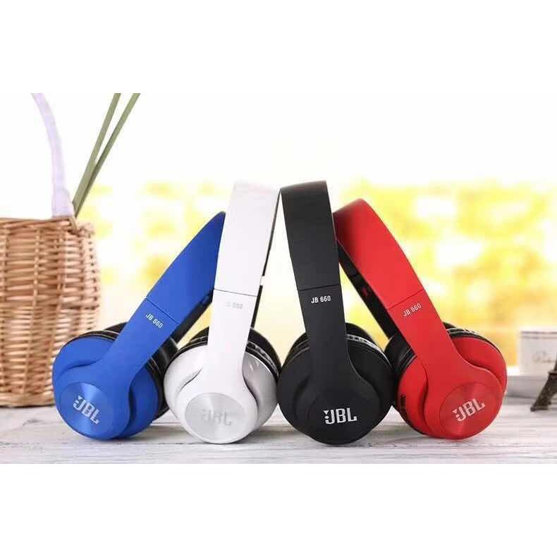 Earphone Headphone handfree bando bluetooth JBL JB660