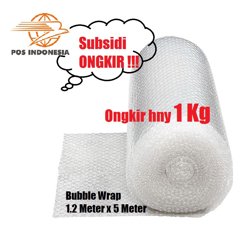 

Bubble Wrap Bubblewrap Murah Panjang 5 Meter Lebar 1.2 Meter