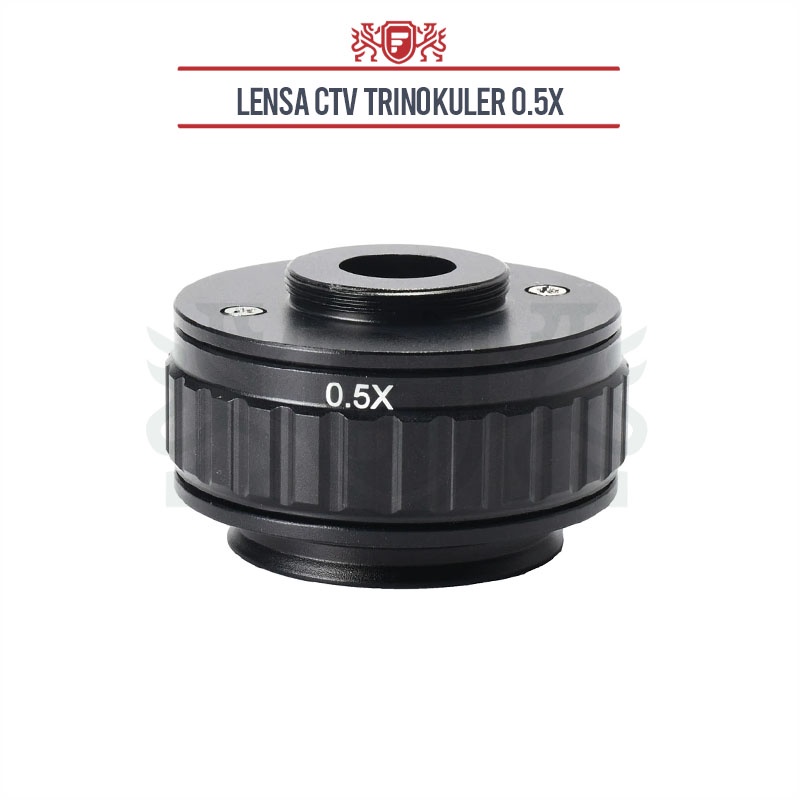Lensa CTV Mikroskop Trinokuler 0,5x