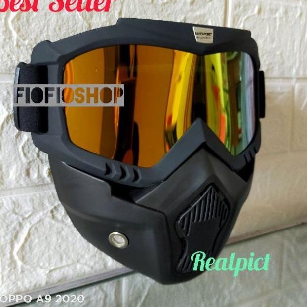 [KODE R0AT7] KACAMATA GOGGLE MASK/GOGLE GOOGLE MASKER HELM RETRO HELM CARGLOSS BOGO/KACAMATA GOGLE C