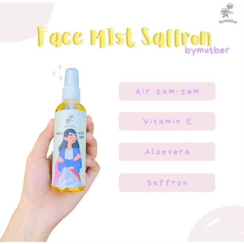 [FREE GIFT] FACEMIST SAFFRON BY MUTBER