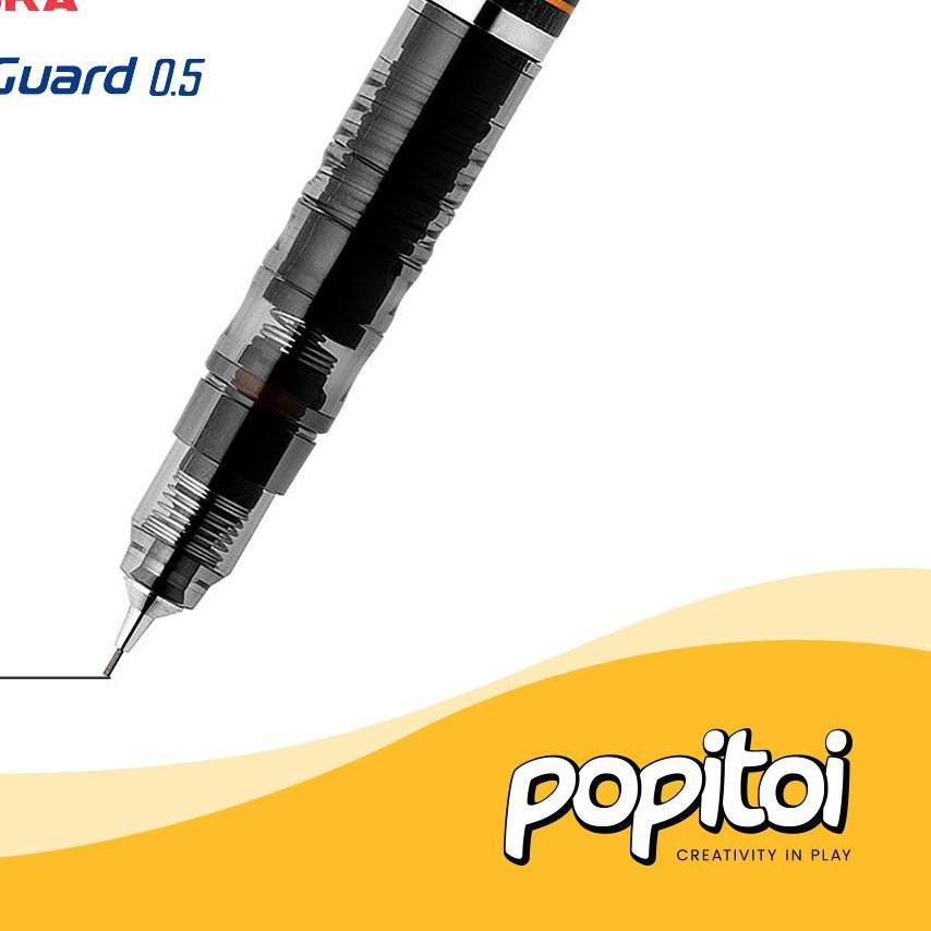 

limited Edition✔️Zebra Delguard P-MA85 Mechanical Pencil 0.5 mm pensil cetek mekanik 0.5mm light|KD4