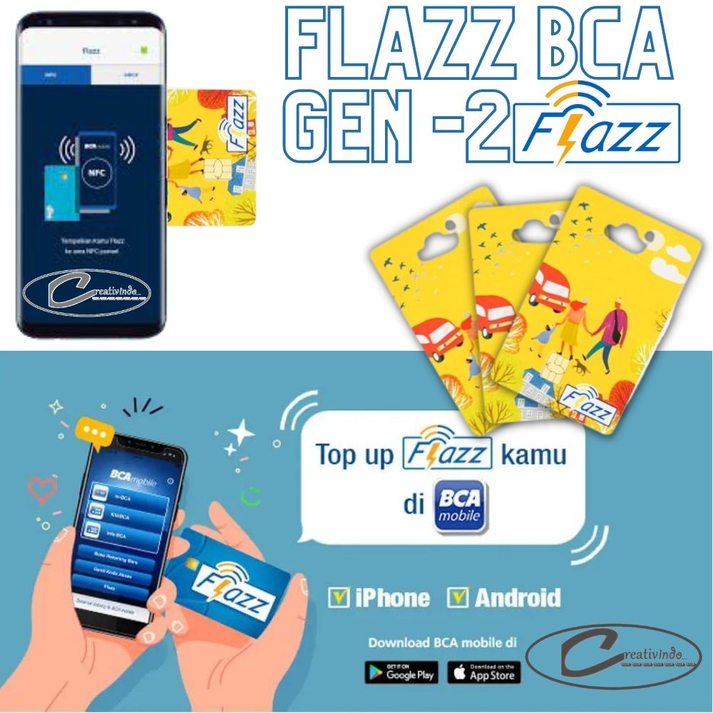 Kartu Flazz BCA Gen 2 - Flazz BCA Gen 2 - Kartu BCA - Kartu Flazz BCA Gen 2 Original