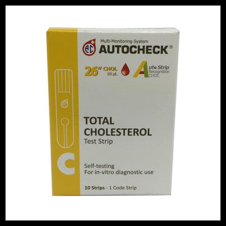 STRIP AUTOCHECK KOLESTEROL / STRIP KOLESTEROL AUTOCHECK AUTO CHECK