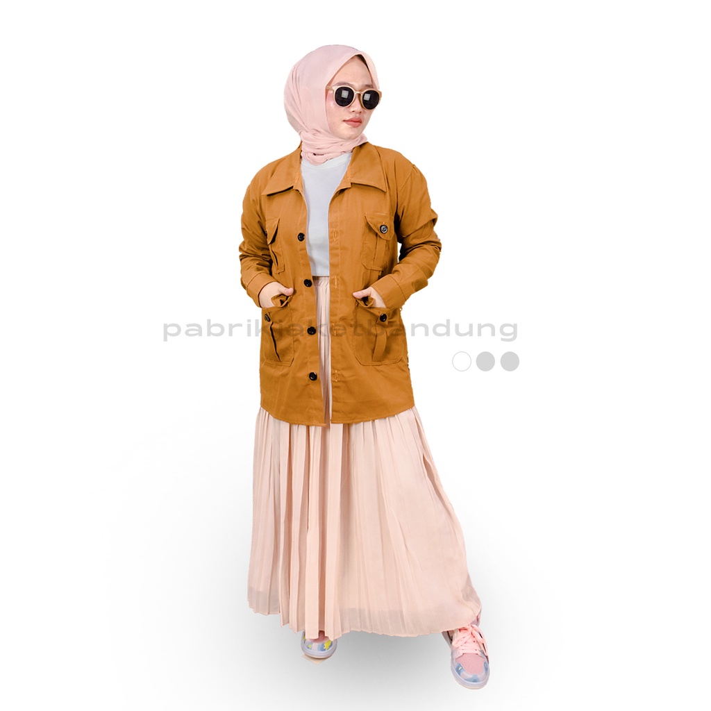 ADAM JAKET MUSTARD || JAKET SEMI PARKA || JAKET PRIA DAN WANITA MASA KINI