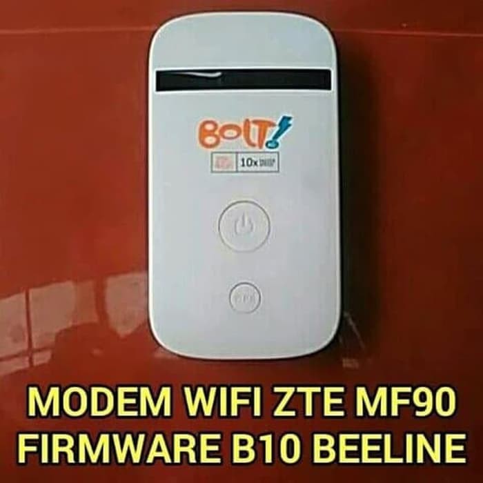 JUAL MURAH - MODEM WIFI BOLT ZTE MF90 B10 BEELINE UNLOCK