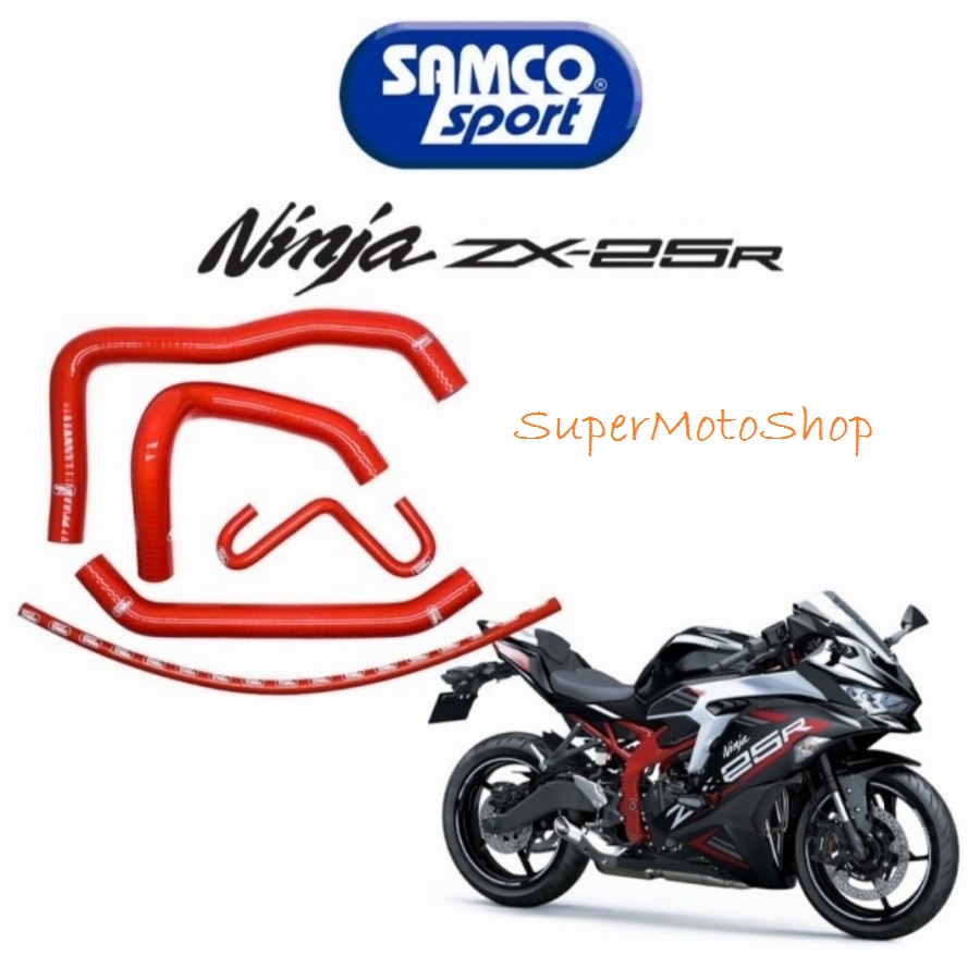 Selang radiator SAMCO ZX25R kawasaki ZX 25R SILICONE HOSE ORIGINAL
