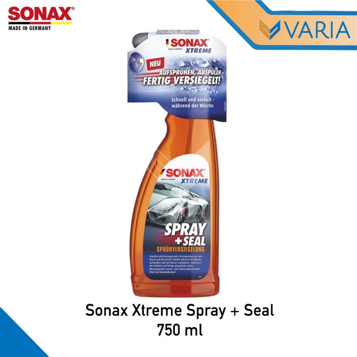 Sonax Xtreme Spray + Seal 750 ml Spray Wet Sealant Pengkilap Cat Mobil