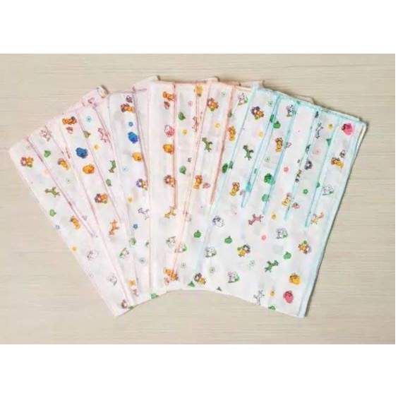 6 PIECES Gurita Bayi Putih Sablon Motif JUMBO baby 4kg, Gurita Tali, Gurita Ikat, Gurita Gambar,  Grosir Termurah