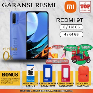 Xiaomi Redmi 9T 4/64 || 6/128 Garansi Resmi | Shopee Indonesia