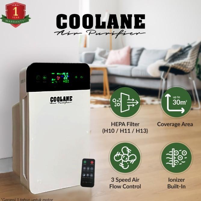 Aksesoris Elektronik Pendingin Ruangan Coolane Air Purifier Hepa Filter Penyaring Udara