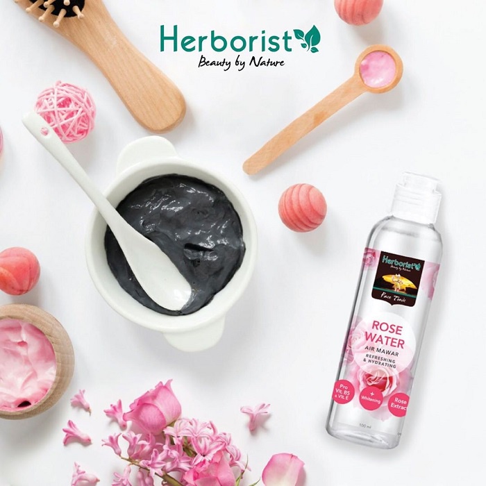 Herborist Rose Water | Herborist Cleansing Milk Rose | Herboris | Pembersih Wajah