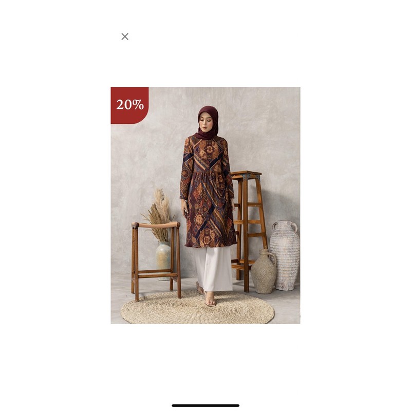 sahara pleats tunik by heaven lights